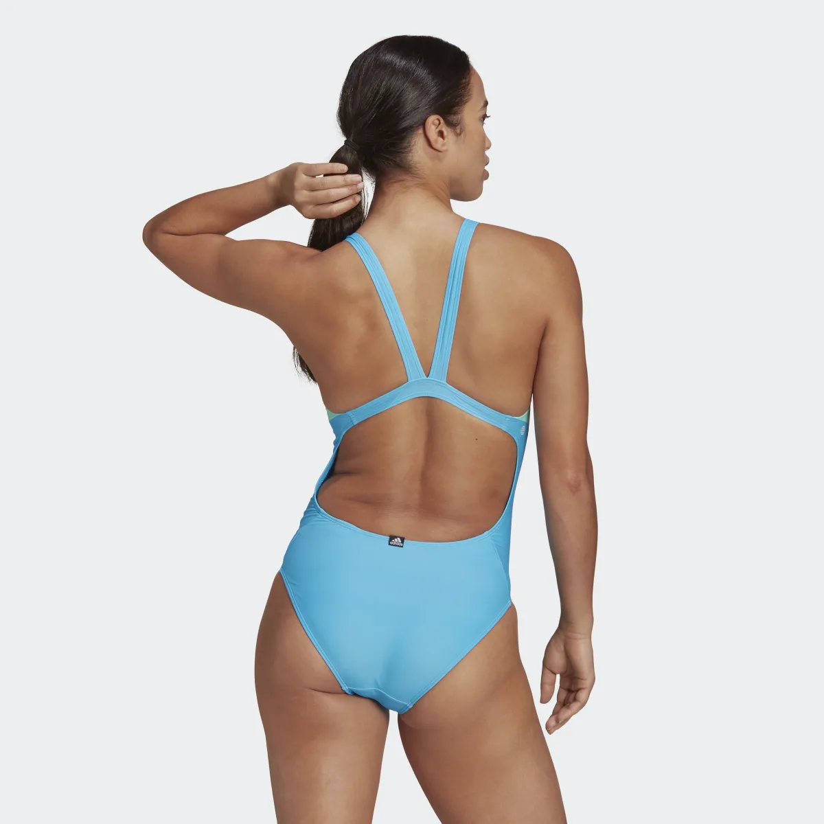 Logo Graphic Swimsuit by Adidas