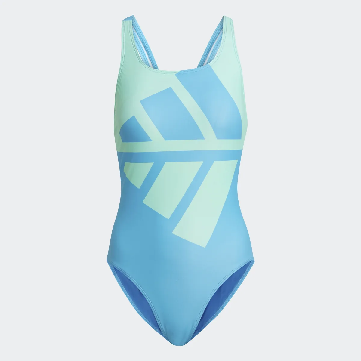 Logo Graphic Swimsuit by Adidas