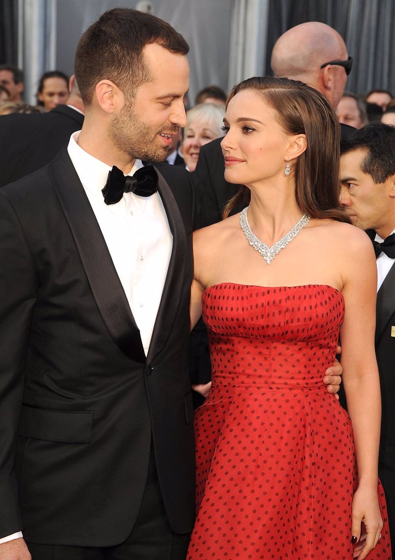 Natalie Portman and her husband, Benjamin Millepied