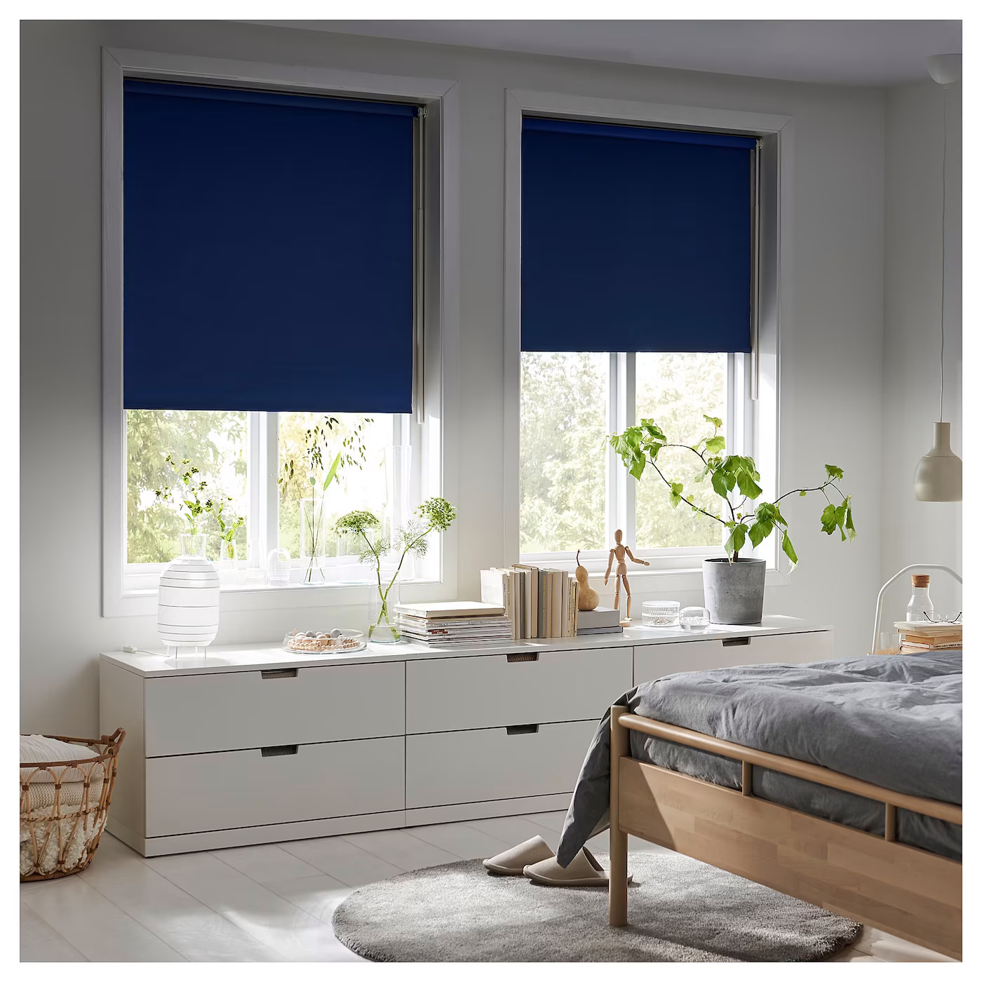 FRIDANS blackout roller blinds by Ikea