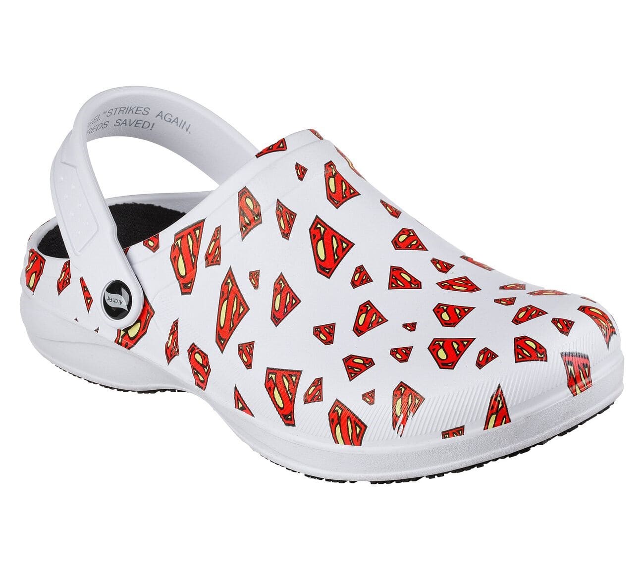 Skechers DC Superman Arch Fit Riverbound White