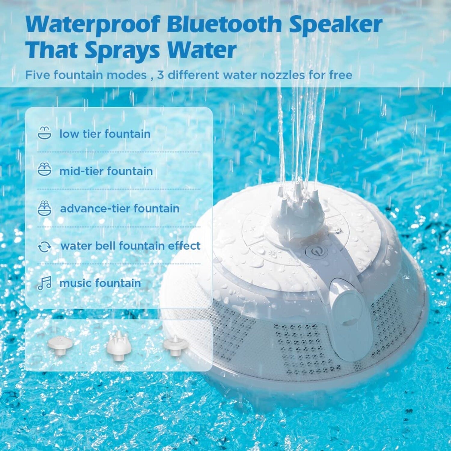 Foifope Portable Waterproof Speaker