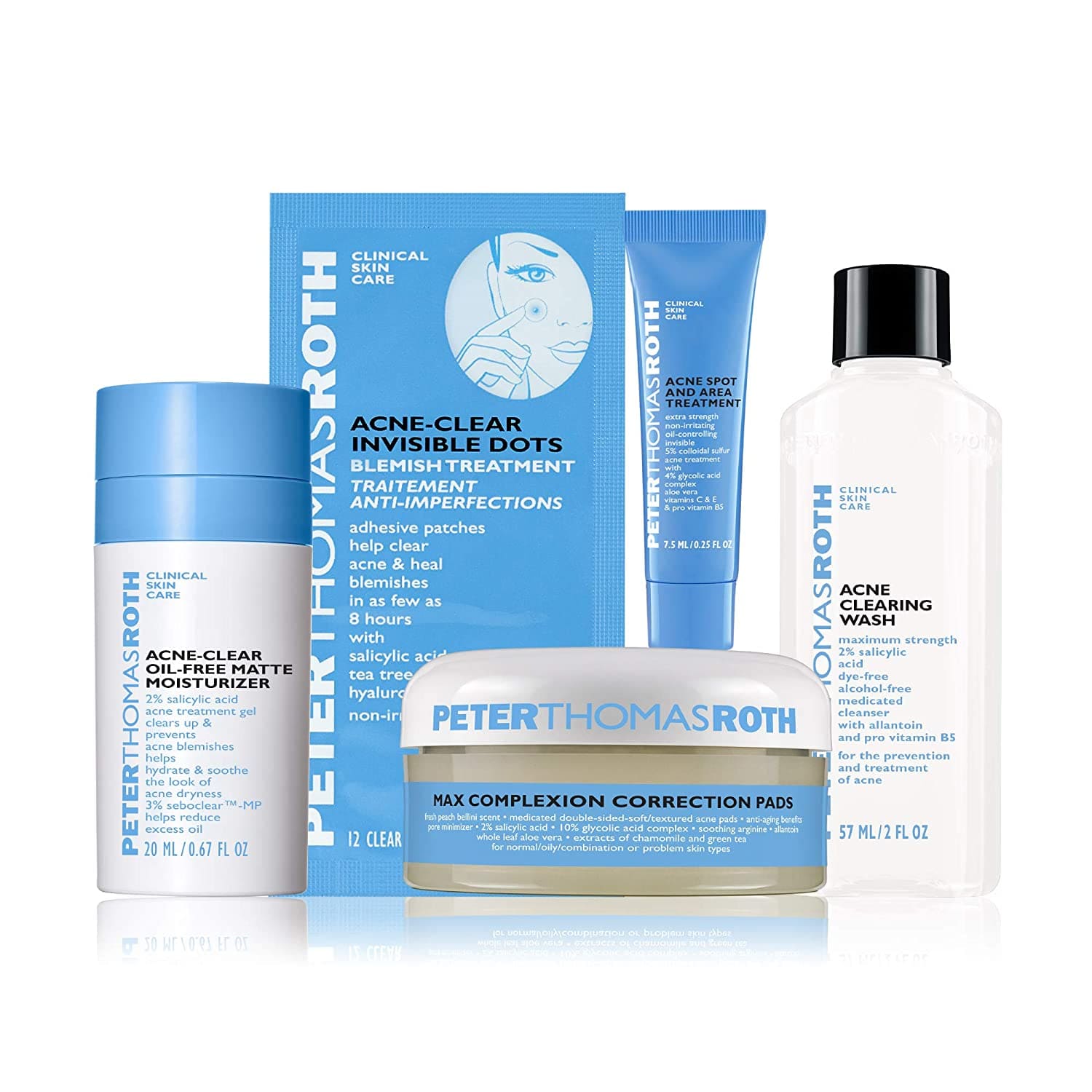 Peter Thomas Roth Acne-Clear Essentials 4-Piece Acne Kit