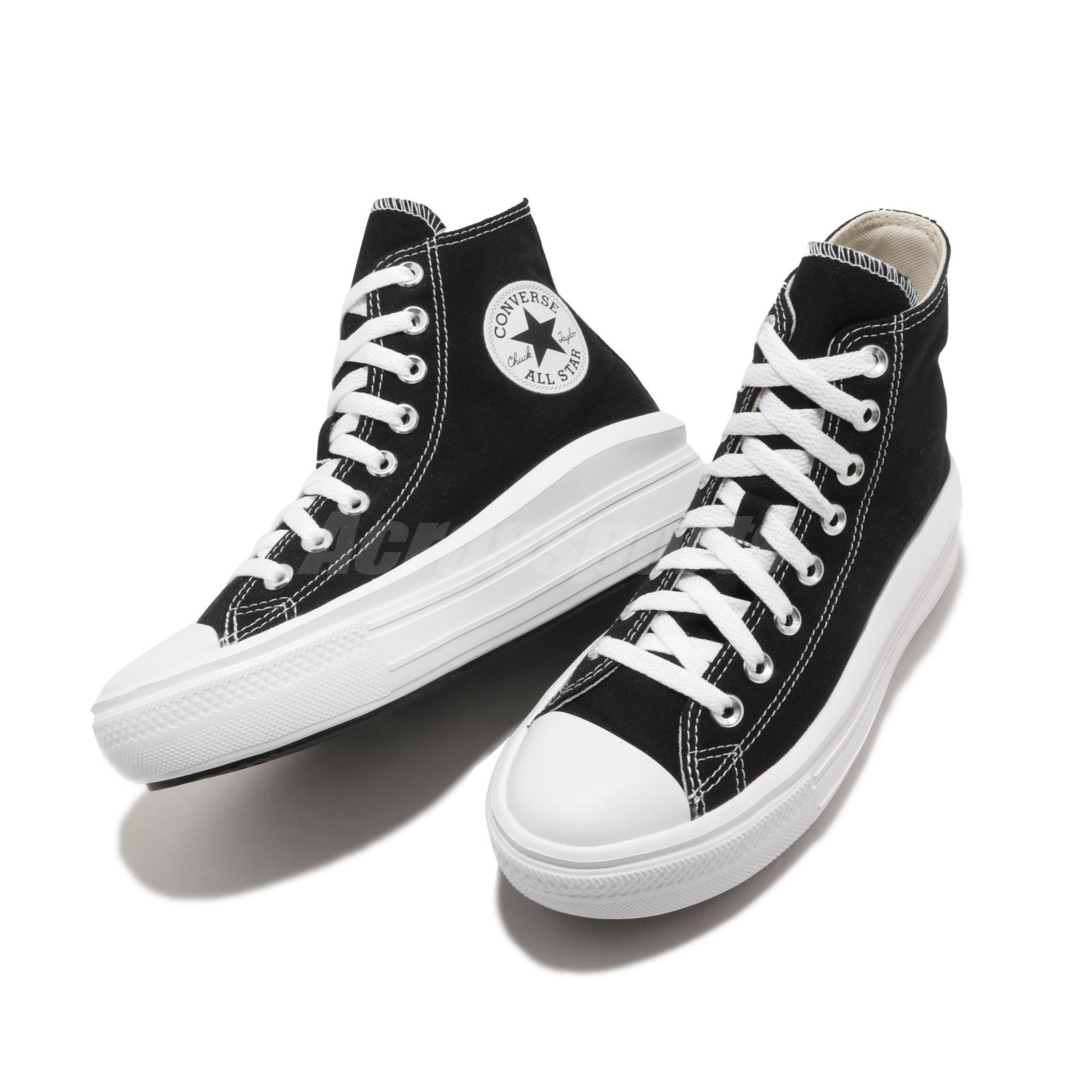 UrbanOutfitters Converse High Top Platform Sneakers black