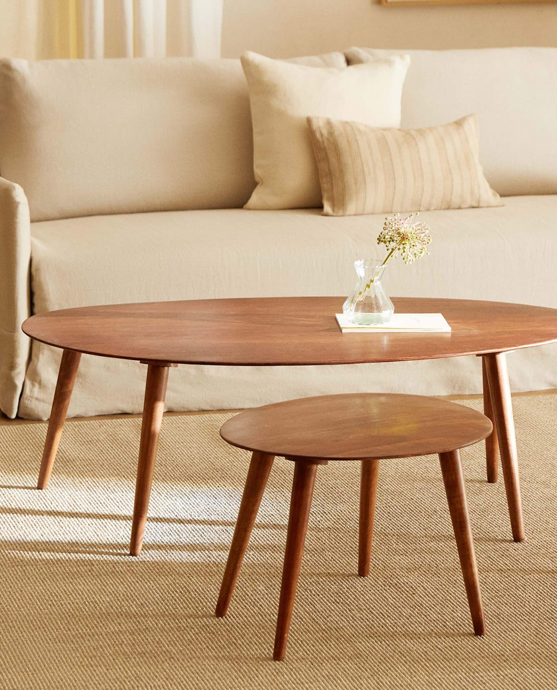 Zara Home Beveled Wood Table