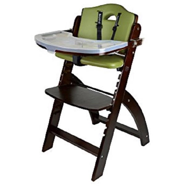 Walmart Abiie Mahogany Olive Beyond Junior and High Chair