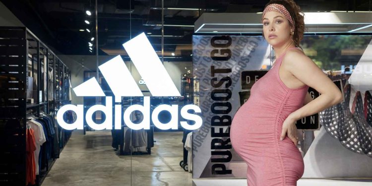 Adidas pregnant women training clothes