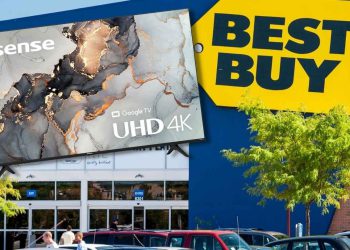 Best Buy today lowers the Hisense 75'' TV up to $690 to spend an autumn movie