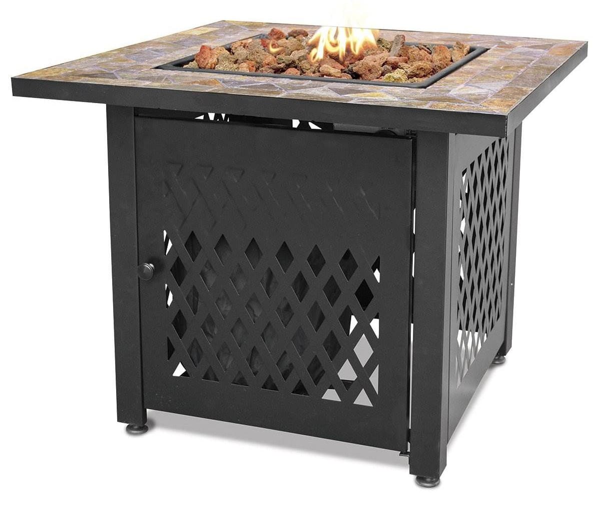 Endless Summer 30,00 BTU LP Gas Outdoor Fire Table with Lava Rock by Target