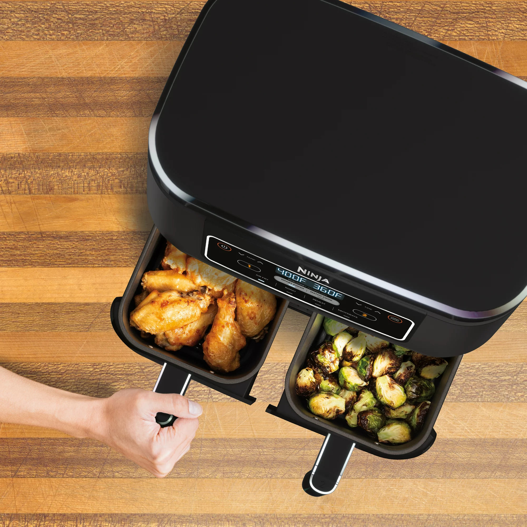 Walmart Ninja Foodi Air Fryer with DualZone Technology