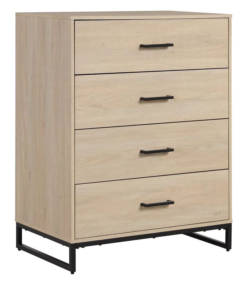 Mainstays 4-drawer industrial chest of drawers 