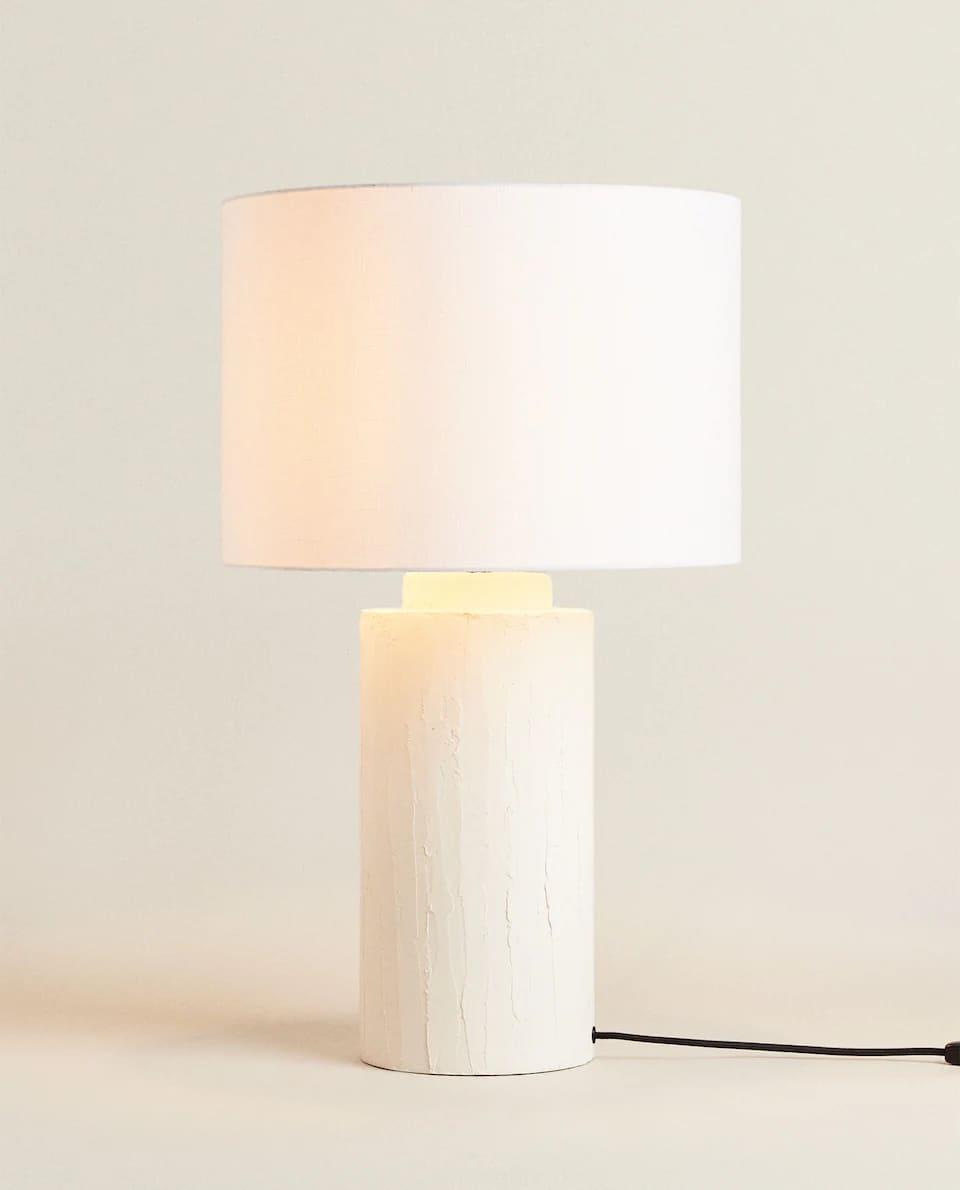 ZARA HOME LAMP WITH CERAMIC BASE