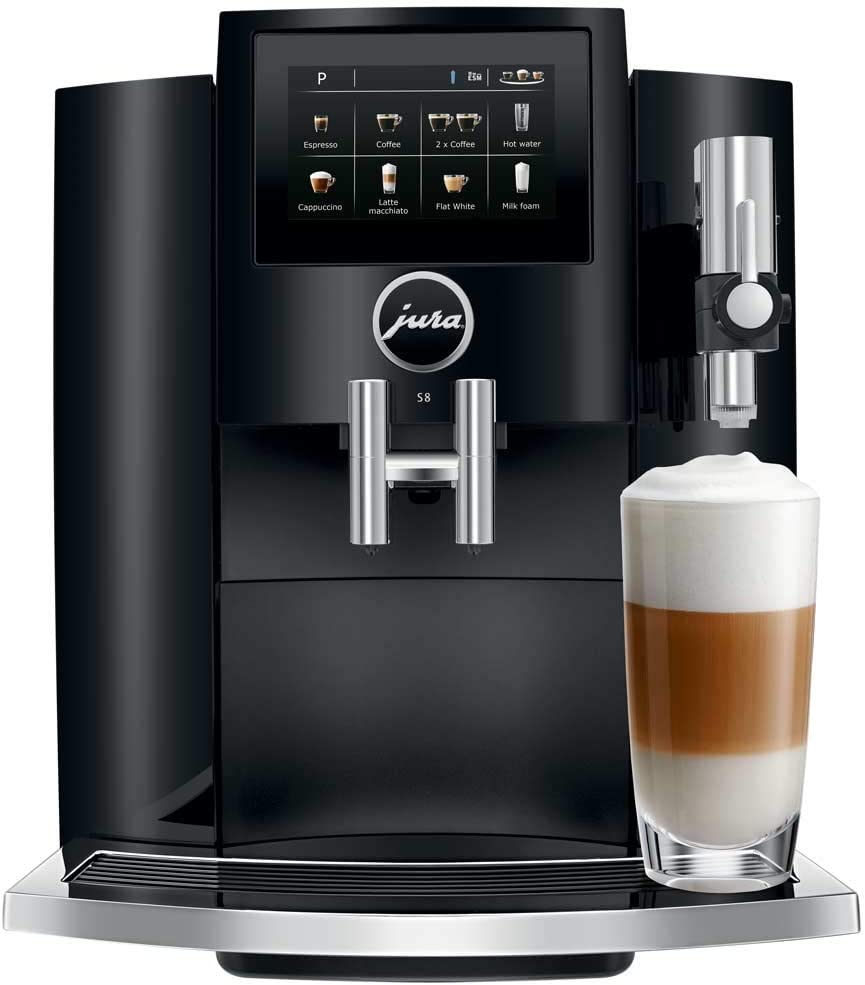 the Jura S8 coffee maker