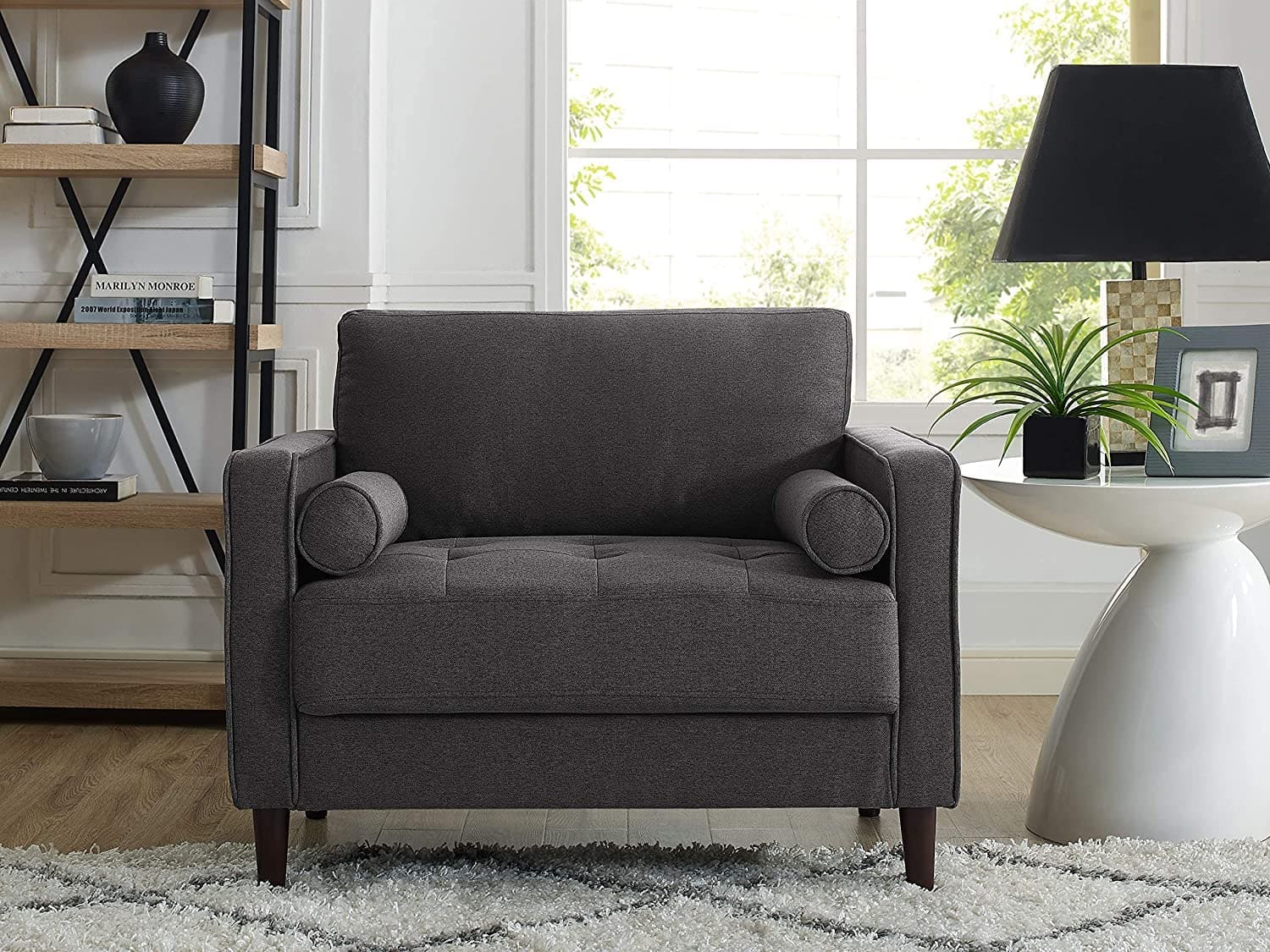 IKEA style armchairs