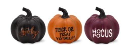 ALDI Huntington Home 3-Pack Pumpkins