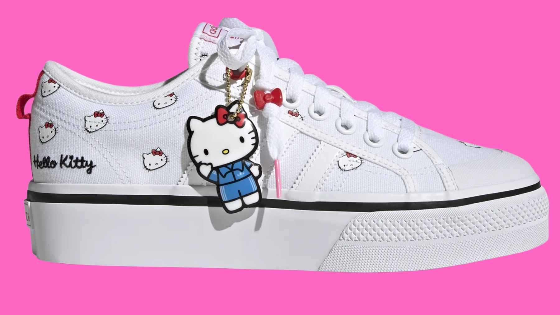 The Adidas platform shoes for Hello Kitty fans that you will always