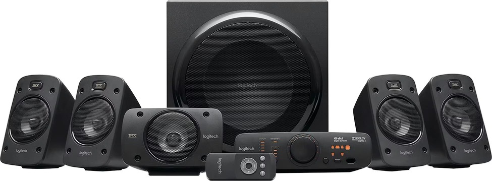 BEST BUY Logitech Z906 5.1 Channel Satellite Surround Sound Speaker System