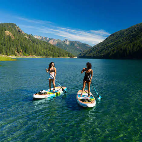 Costco Hyperlite Elevation Inflatable Stand Up Paddle Board Package