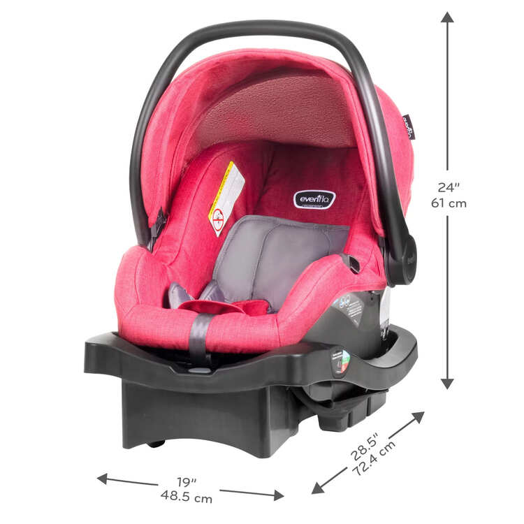 Walmart Evenflo Omni Plus Modular Travel System with LiteMax Sport Rear-Facing Infant Car Seat