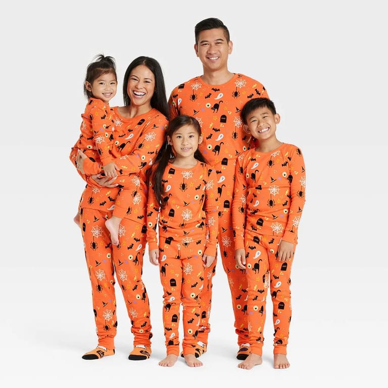 Halloween Matching Family Pajama Set - Hyde & EEK! Boutique™ Orange