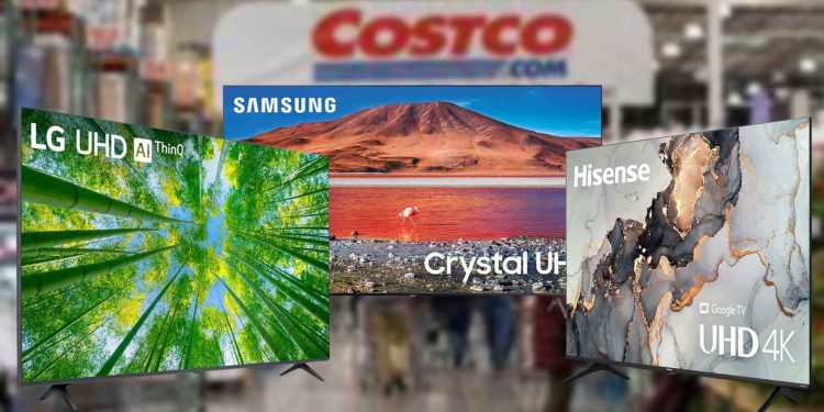 Hisense LG Samsung Costco smart TVs