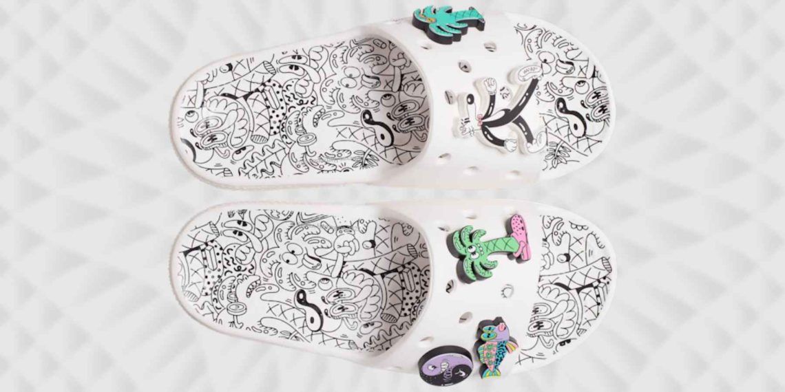Steven Harrington returns to Crocs: new sneakers designed by the artist