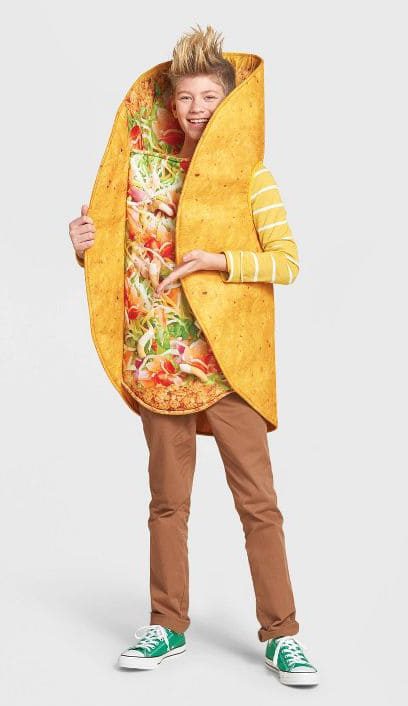 Target Adult Taco Halloween Costume One Size