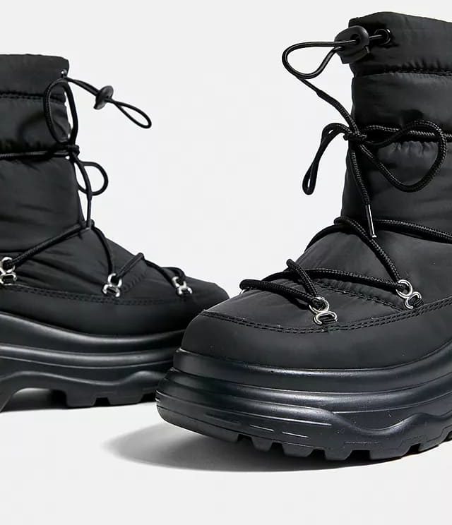 Koi Footwear Black Snow Boots