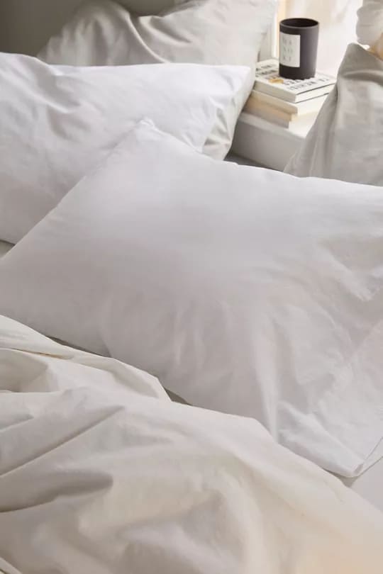 Urban Outfitters Washed Cotton Pillowcase Set