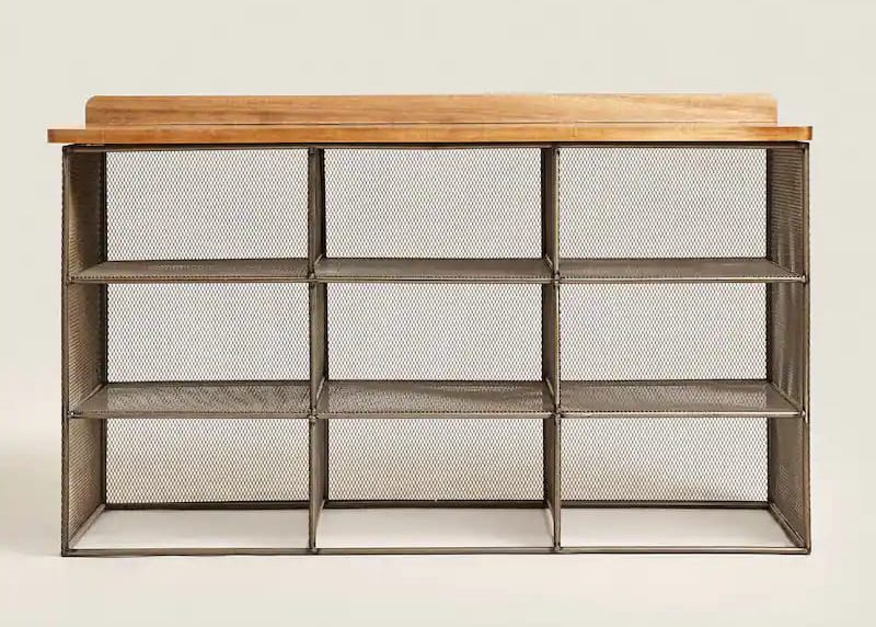 ZARA HOME METAL AND WOOD BENCH PRICE