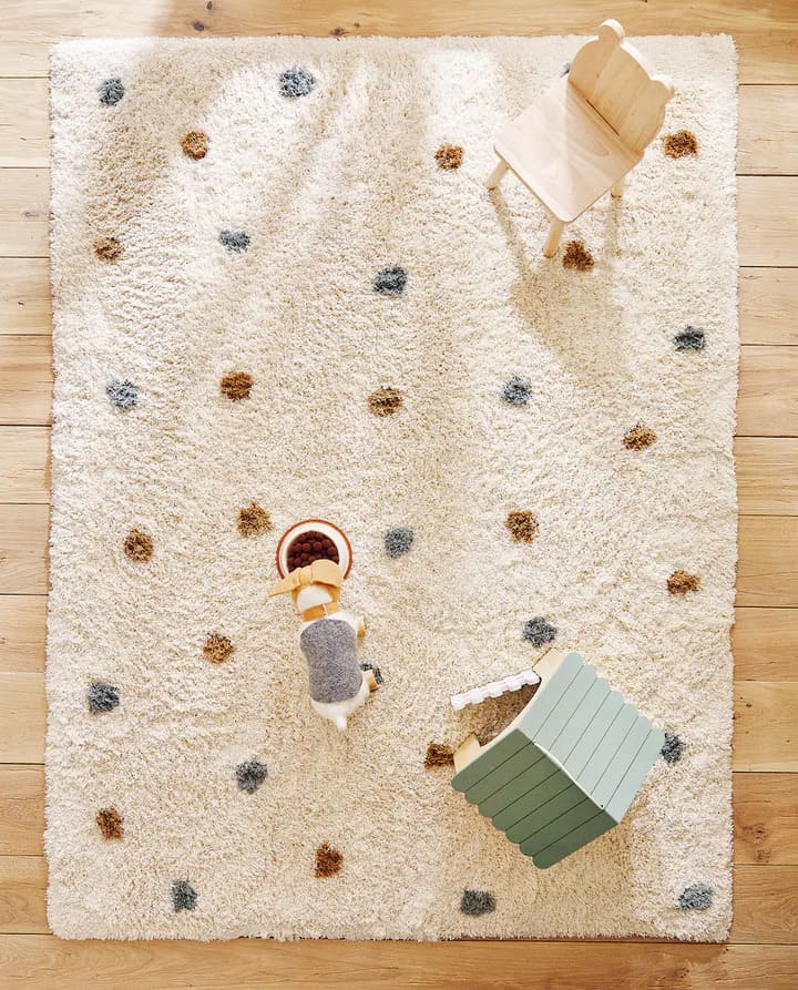 ZARA HOME MULTICOLORED DOTTED RUG