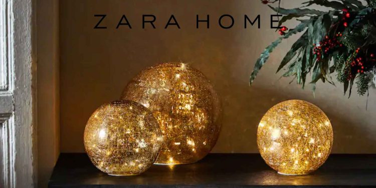 Zara Home gold Christmas decoration