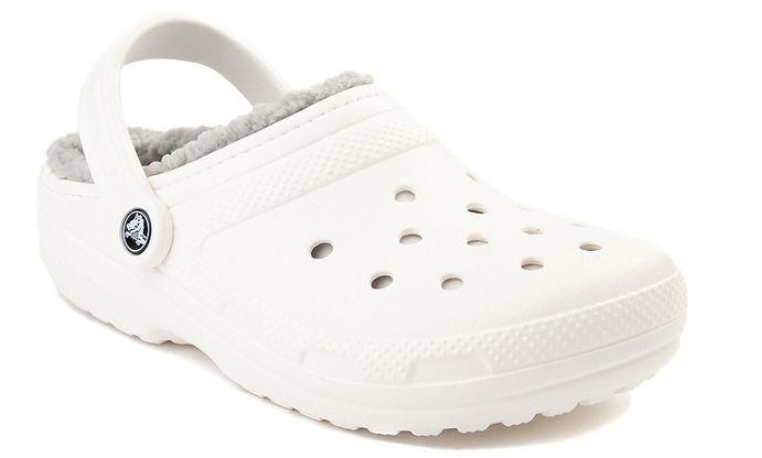 Join the Crocs fashion with the latest clogs full of fur inside to keep ...