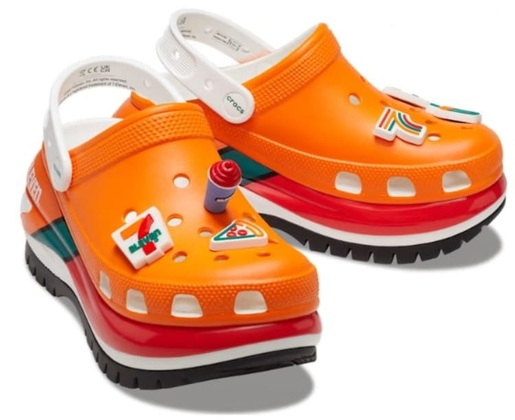 7-Eleven x Crocs Mega Crush Clog