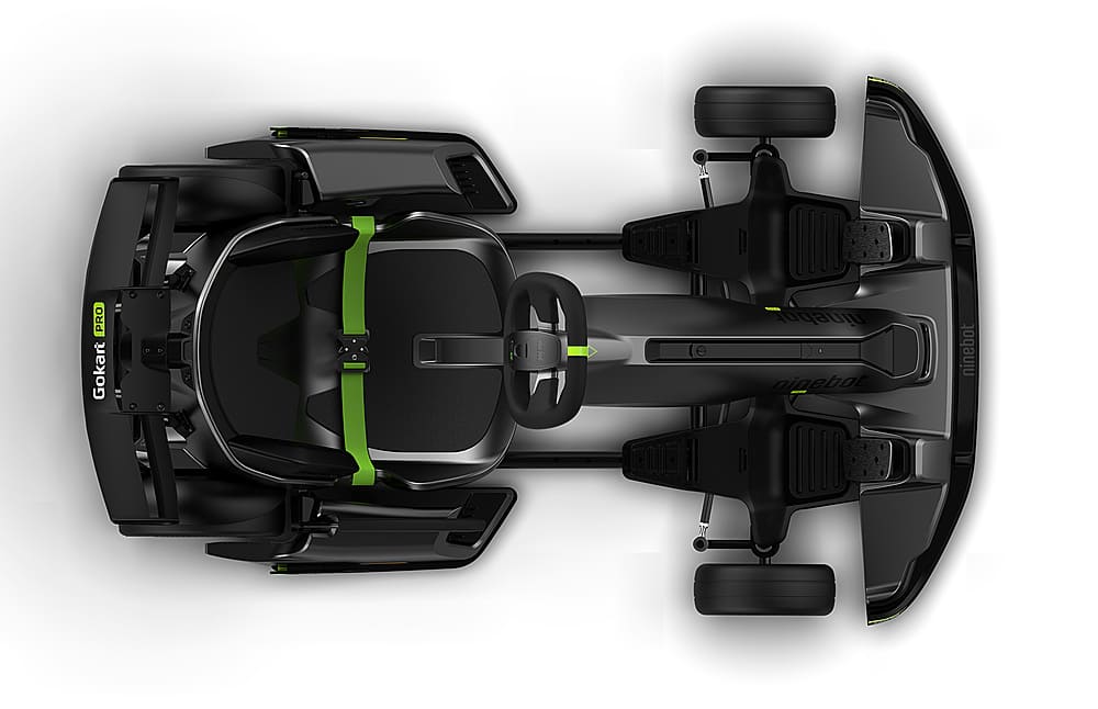 Segway - Go Kart Pro w/15.5 mi Max Operating Range & 23 mph Max Speed - Grey