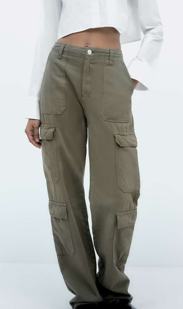 TRF Straight Cargo Pants