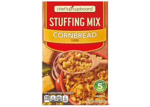 ALDI Chicken or Cornbread Stuffing Mix