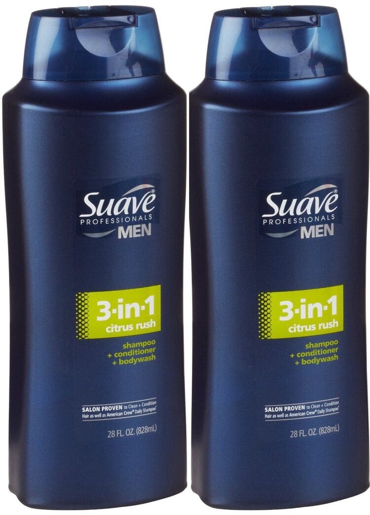 ALDI Suave Men's 2 in 1 or 3 in 1 Shampoo & Conditioner