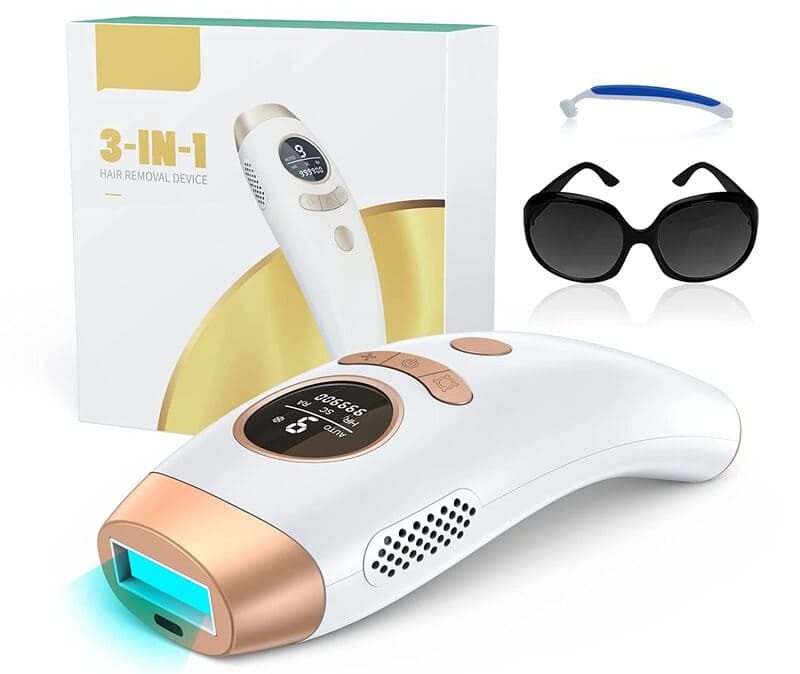 Amazon IPL Hair Removal for Women and Men Laser Permanent 3-in-1