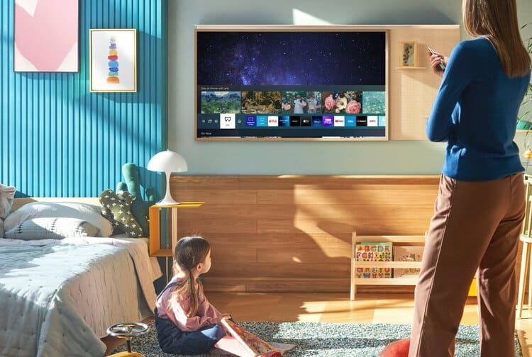Best Buy Samsung Class The Frame 4k Smart Tizen TV