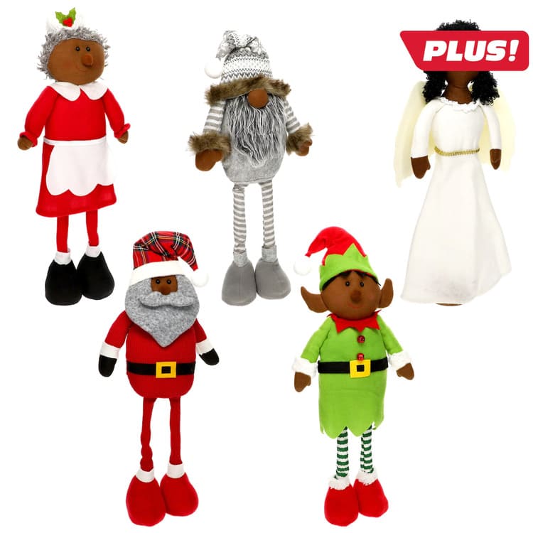 Dollar Tree African-American Christmas Standing Figurine