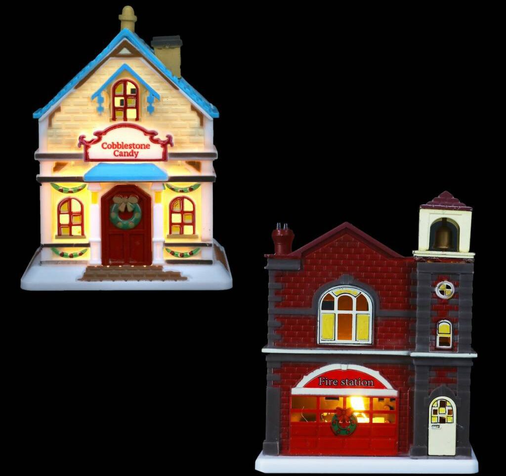 Cobblestone Corners 2022 Christmas Village Collection 1