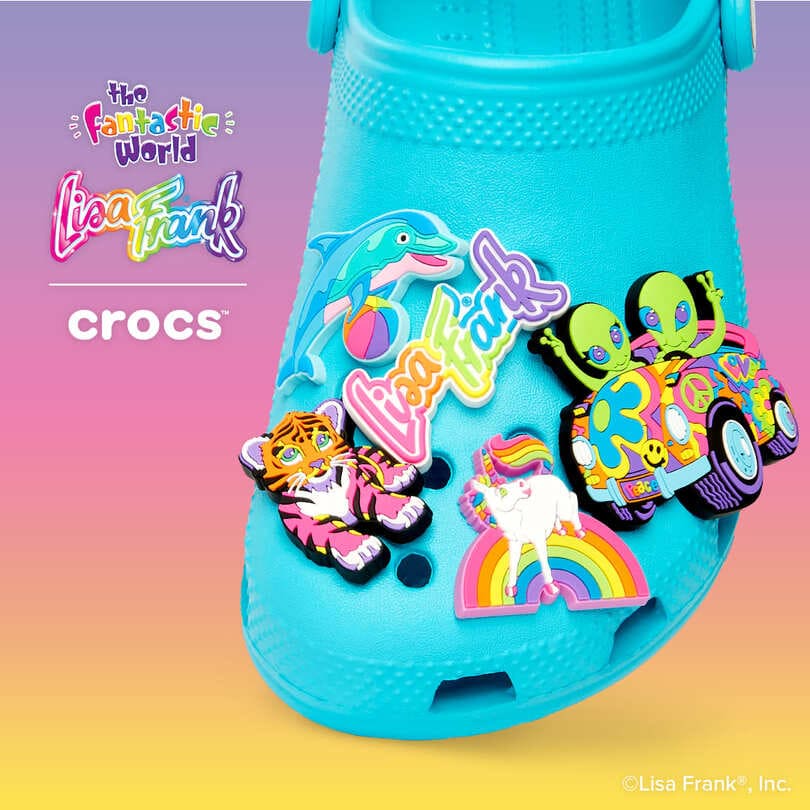 Lisa Frank Crocs Classic Clogs for Kids