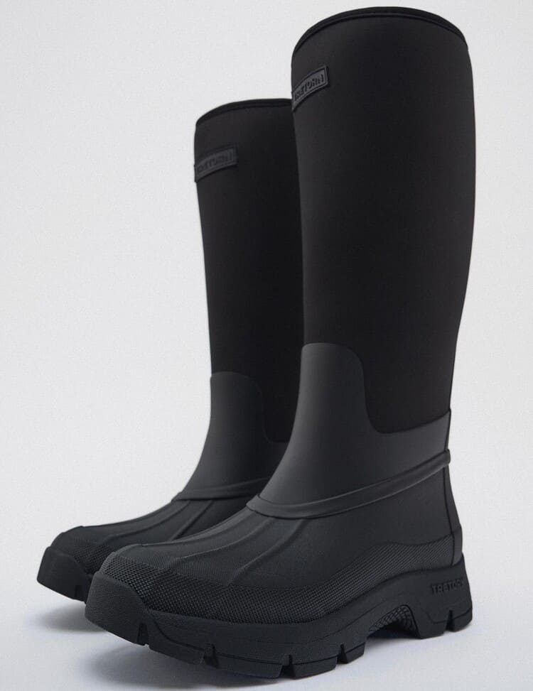 FLAT RAIN BOOTS TRETORN X ZARA