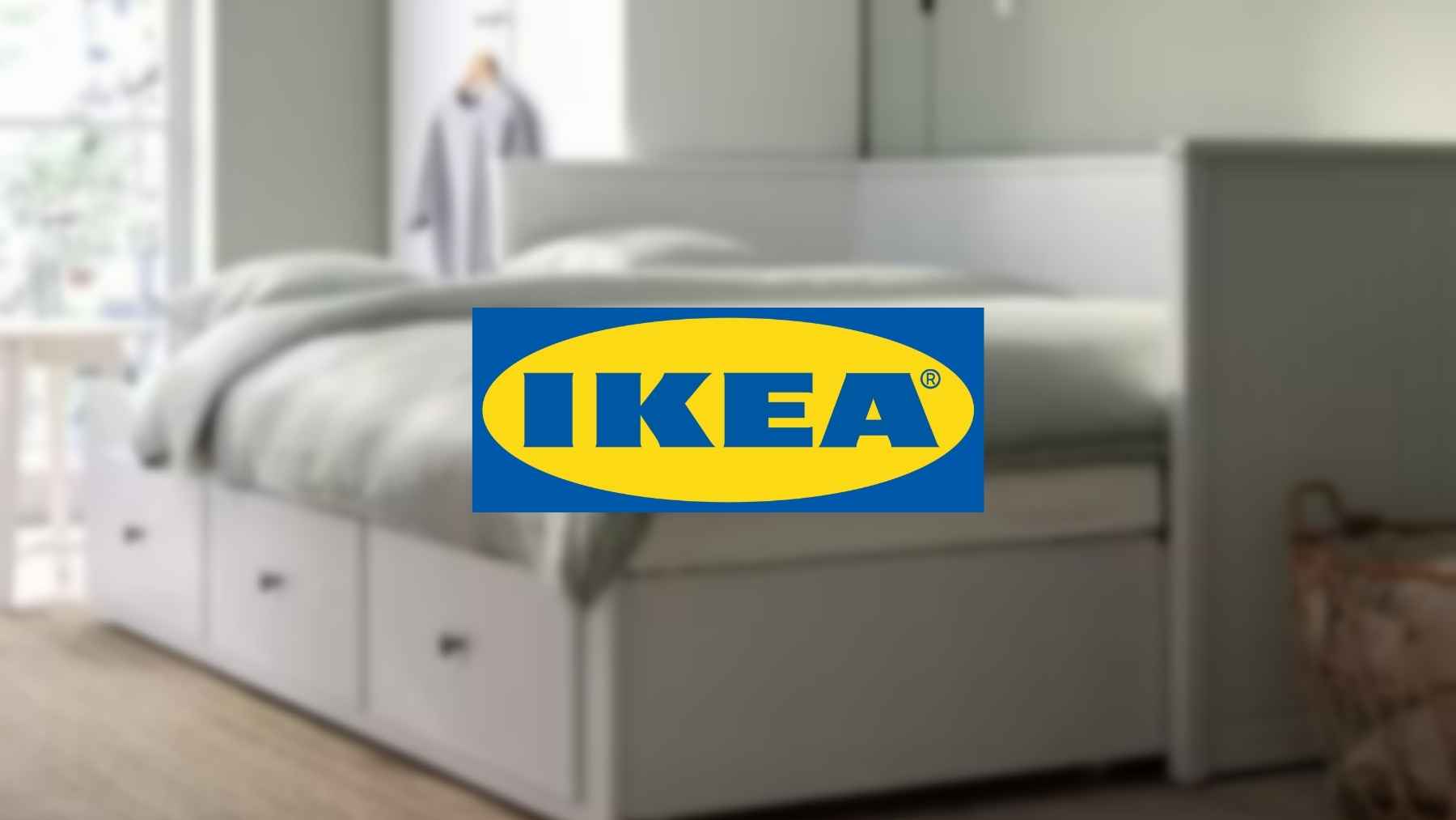 IKEA sells the sofa bed with drawer unit included that is a hit with ...