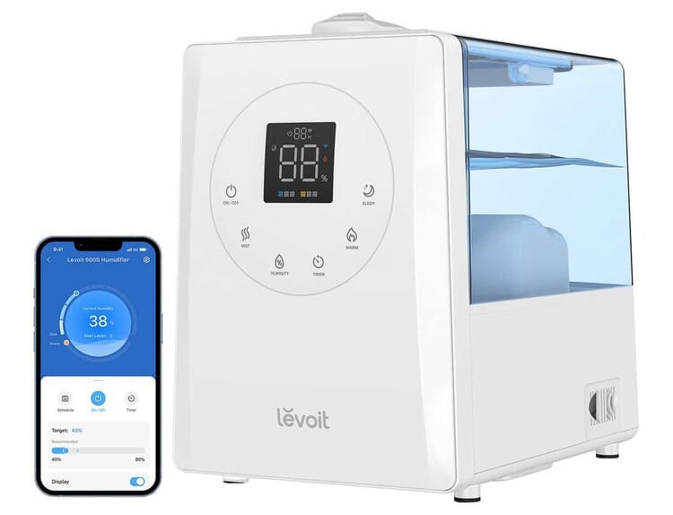 Costco Levoit Smart Hybrid Ultrasonic Warm Cool Mist 1.58G Humidifier