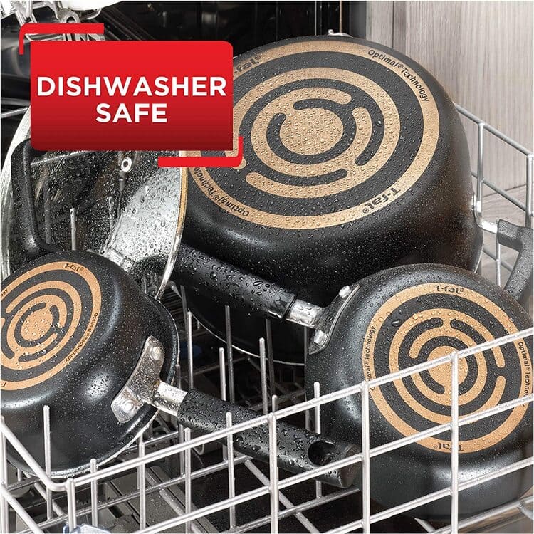 Amazon T-fal Signature Nonstick Dishwasher Safe Cookware Set