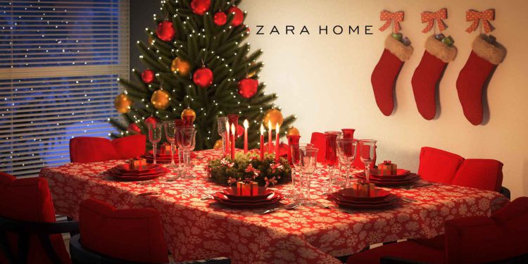 Zara Home Christmas tablecloths