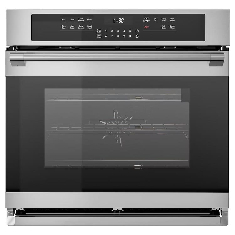 Wall oven ADRÄTT self-cleaning Stainless steel Stainless steel