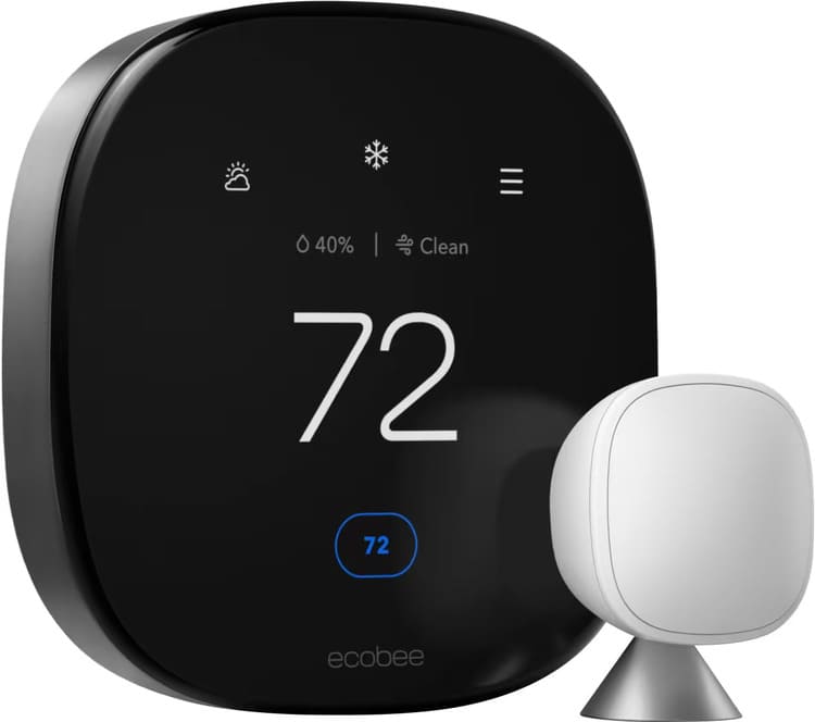 ecobee - Premium Smart Programmable Touch-Screen Thermostat
